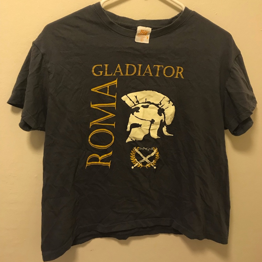 Loot Crate Roma Gladiator Grey T-Shirt